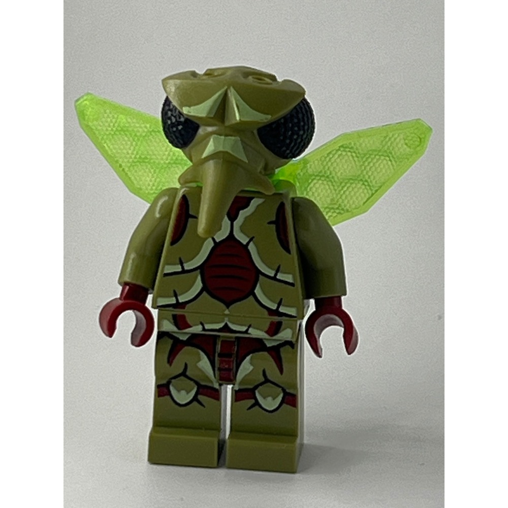 LEGO Galaxy Squad Mosquitooid Alien Minifigure Olive Green Gs003
